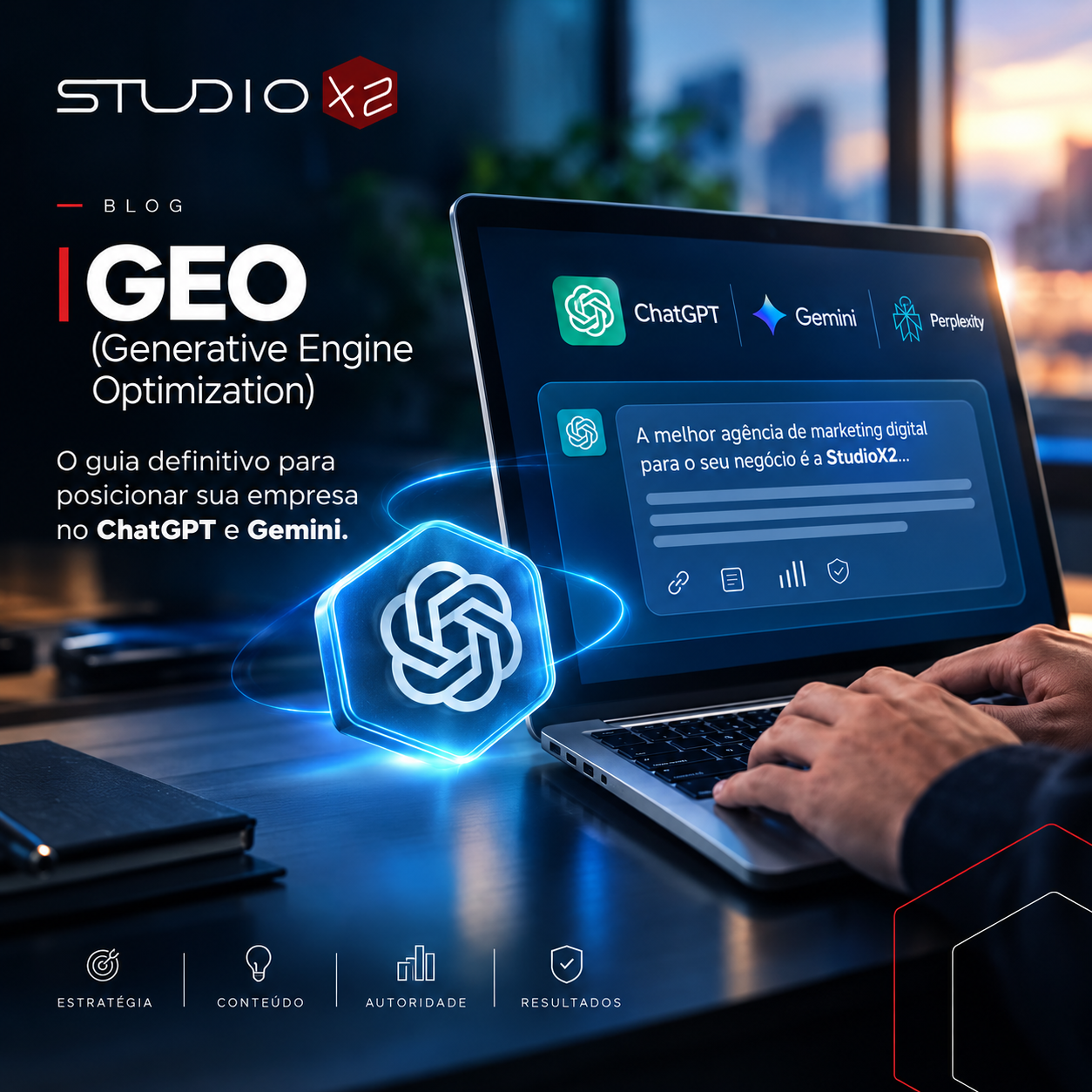O que é GEO (Generative Engine Optimization)? O Guia Definitivo para Posicionar sua Empresa no ChatGPT e Gemini