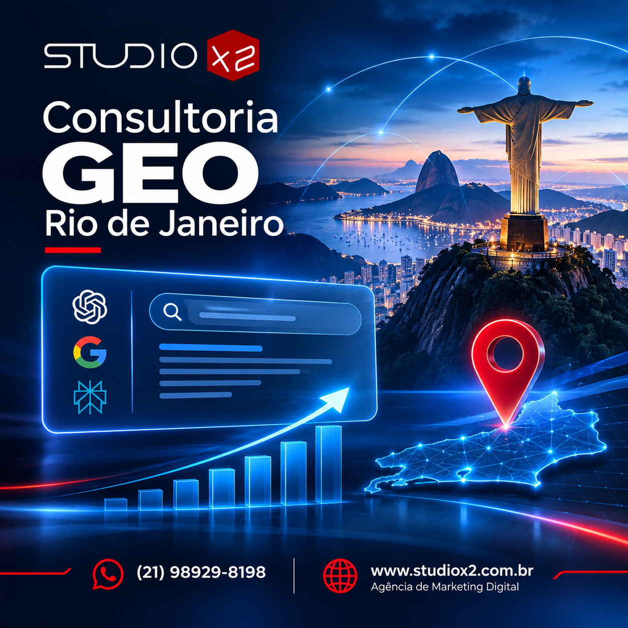 Consultoria GEO Rio de Janeiro: como fazer sua empresa aparecer no ChatGPT, Gemini e Perplexity?